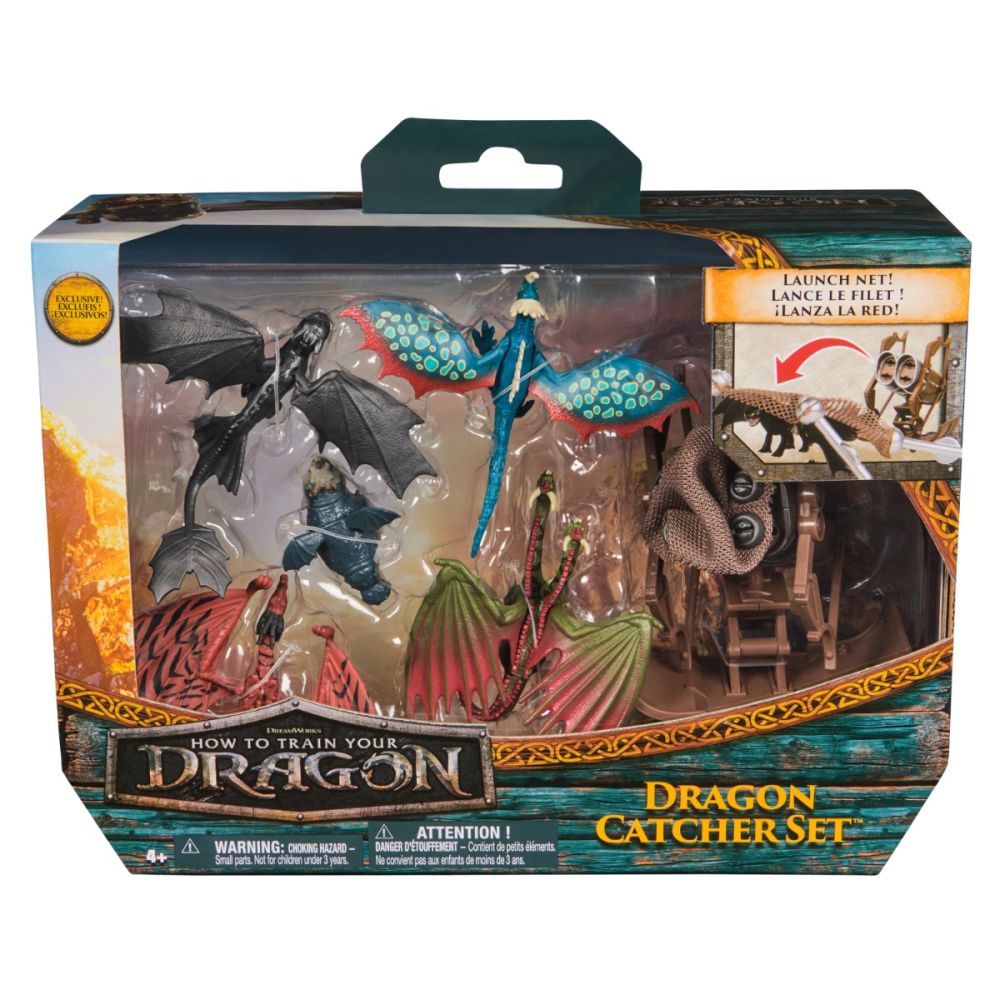 Комплект за игра, DreamWorks Dragons, Dragon Catcher, 6072894