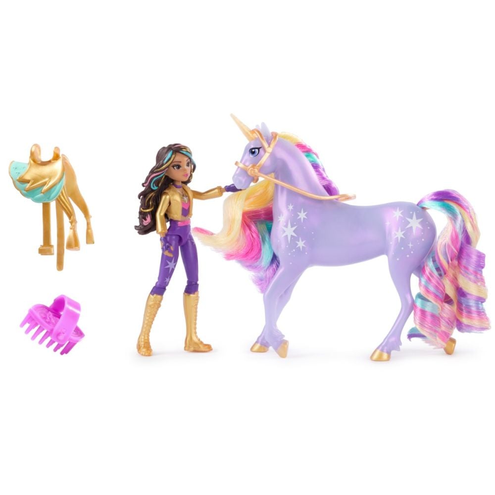 Комплект за игра с кукла, Unicorn Academy, Sophia и Wildstar, 6066838