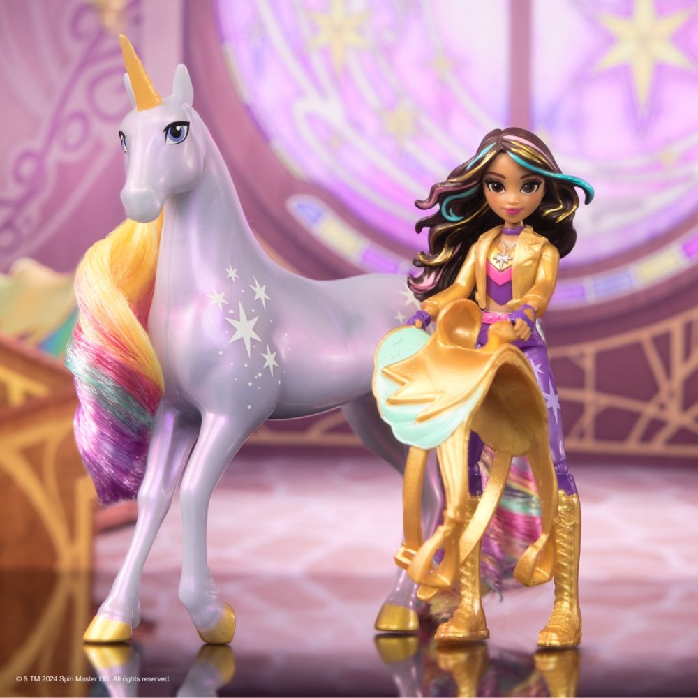 Комплект за игра с кукла, Unicorn Academy, Sophia и Wildstar, 6066838