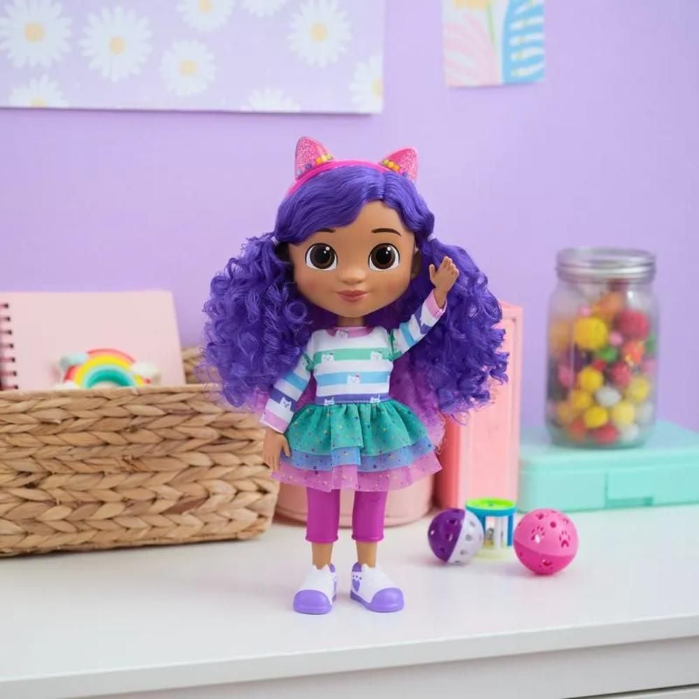 Интерактивна кукла със звуци, Gabbys Dollhouse, 33 см, 6070859