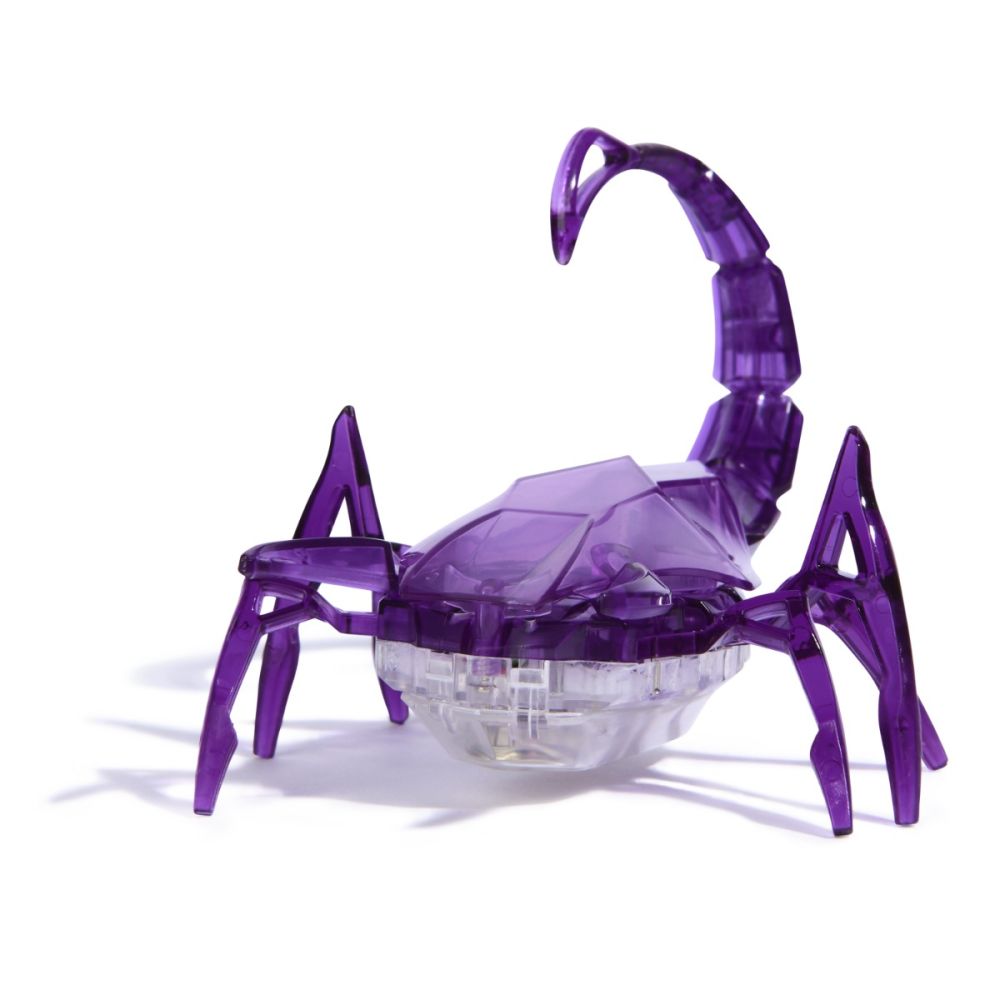Интерактивен скорпион, Hexbug, Лилав, 20149648