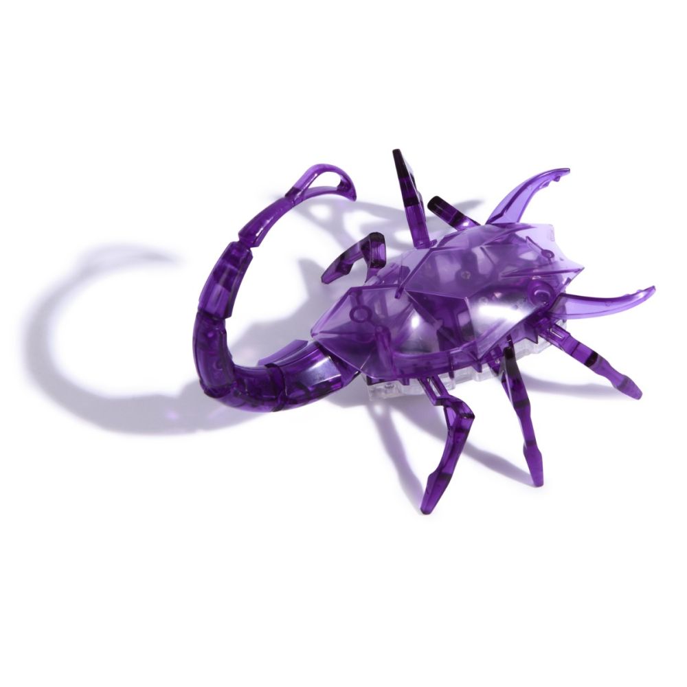 Интерактивен скорпион, Hexbug, Лилав, 20149648