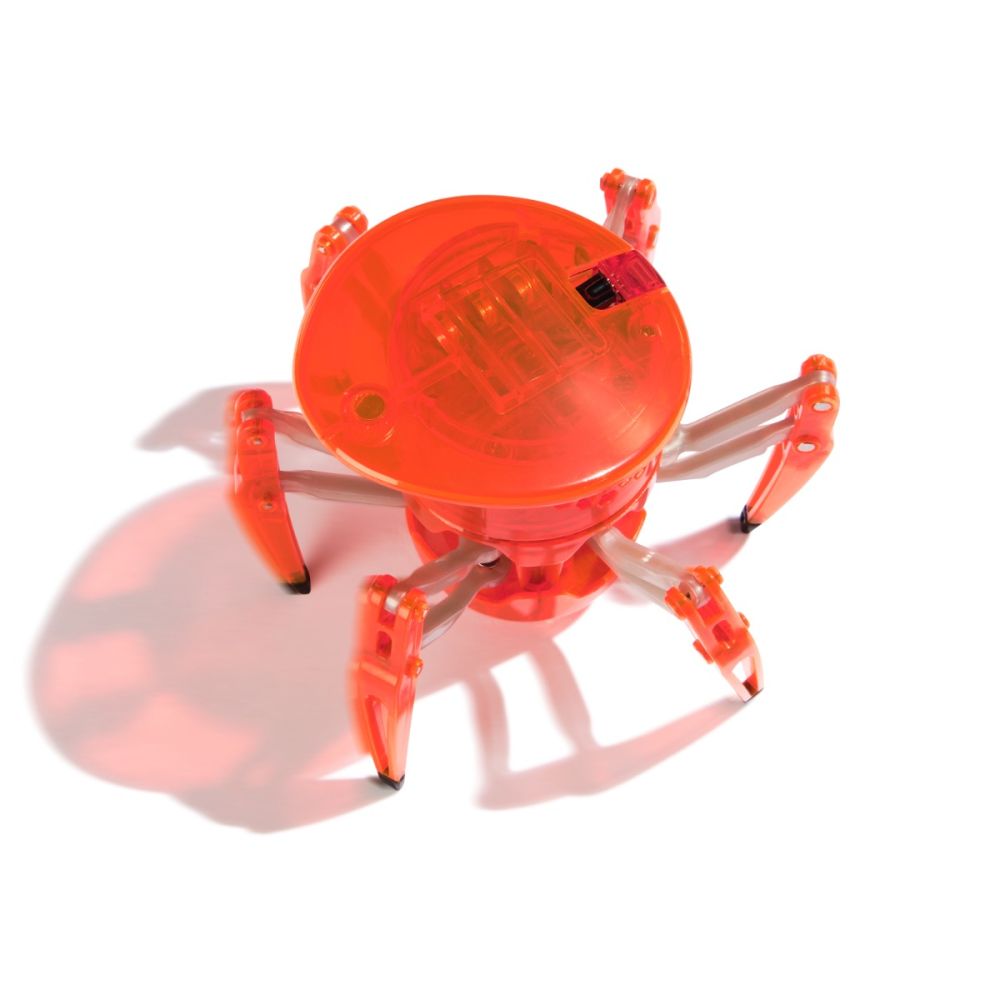 Интерактивен паяк с дистанционно управление, Hexbug, Оранжев, 20149653
