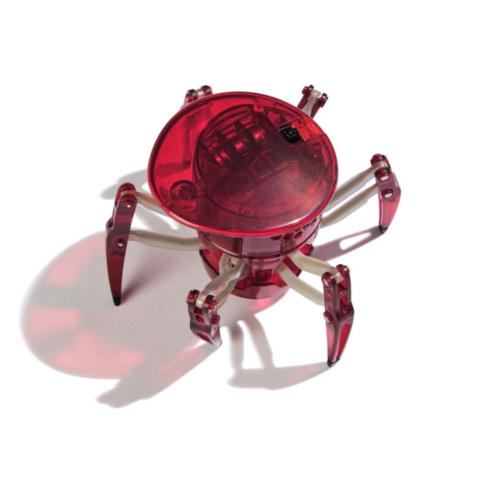 Интерактивен паяк с дистанционно управление, Hexbug, Червен, 20149654
