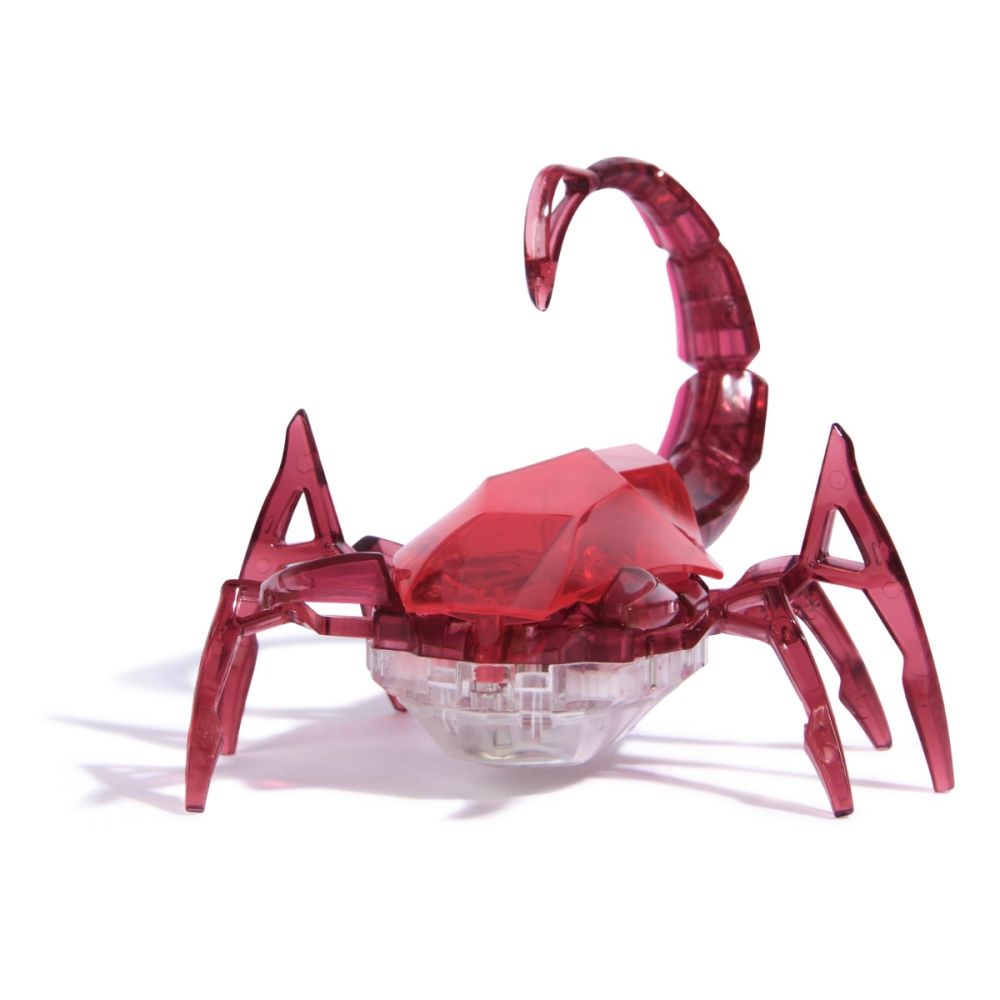 Интерактивна фигурка, Hexbots, Rhino Beetle, Scarabee Rhinoceros, Червена, 20149630