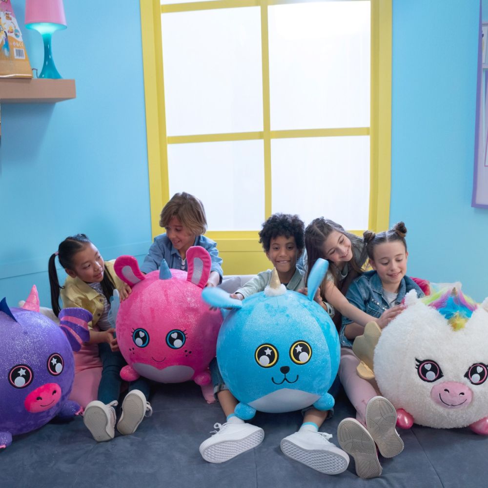 Надуваема плюшена играчка Biggies, Кученце