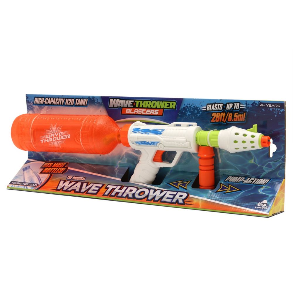 Воден пистолет Lanard Toys, Wave Thrower Blasters, Original Wave Thrower, Оранжев