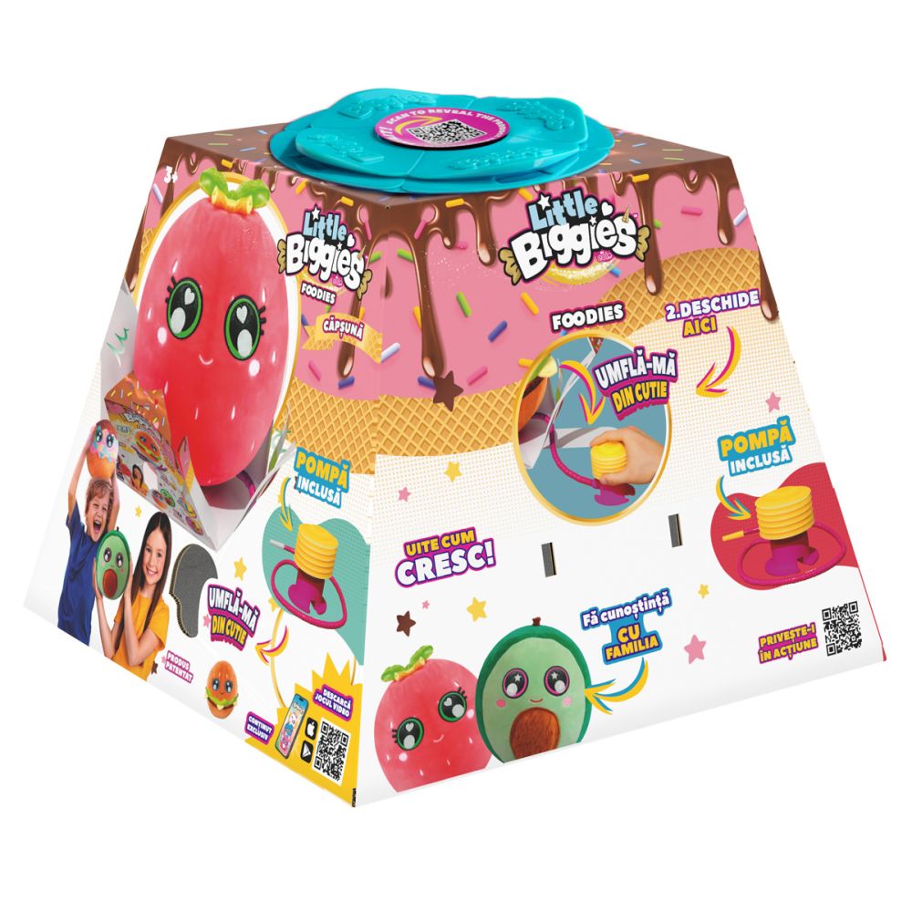 Надуваема плюшена играчка, Little Biggies, Ягода