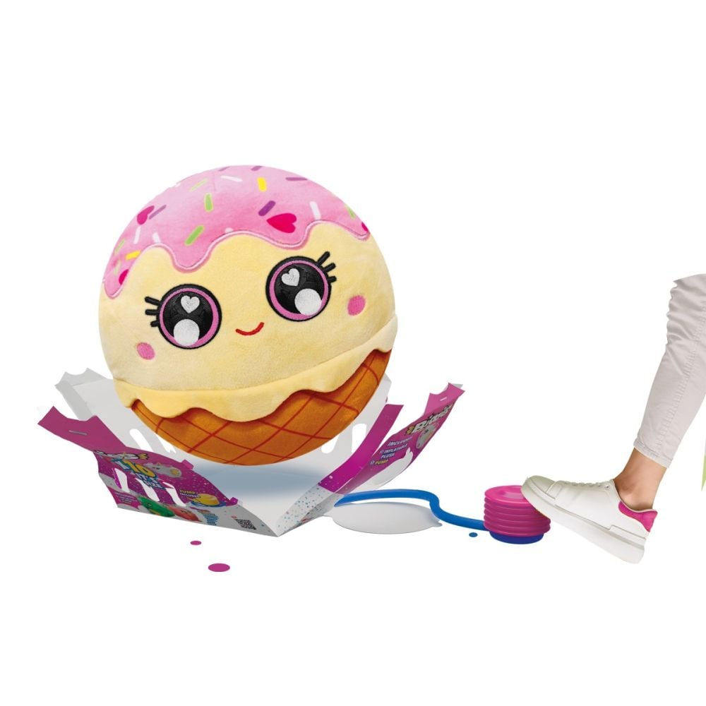 Надуваема плюшена играчка, Biggies, Сладолед