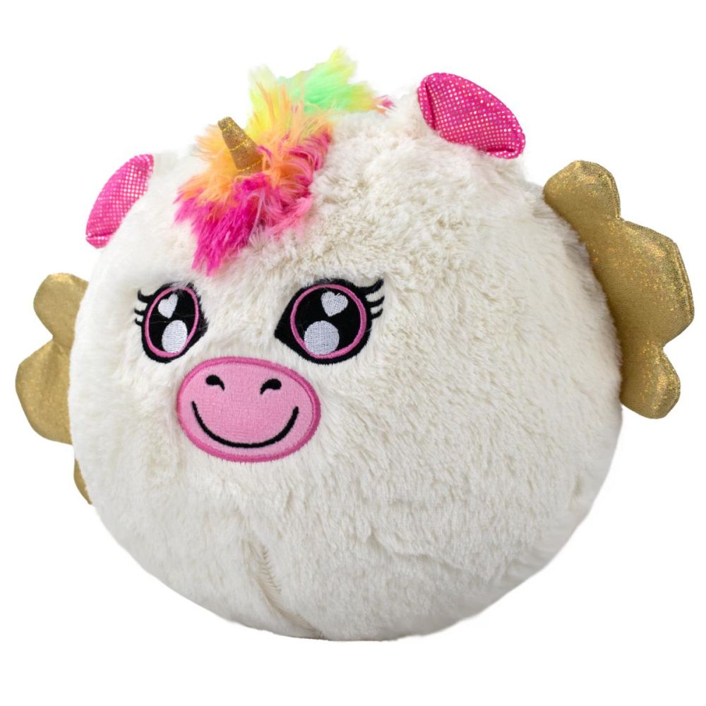 Надуваема плюшена играчка, Little Biggie, Bouncerz, Еднорог