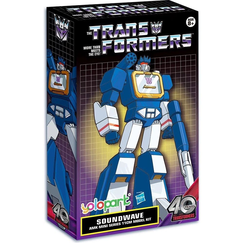 Фигурка Transformers One, AMK Mini Series, Soundwave, 11 см