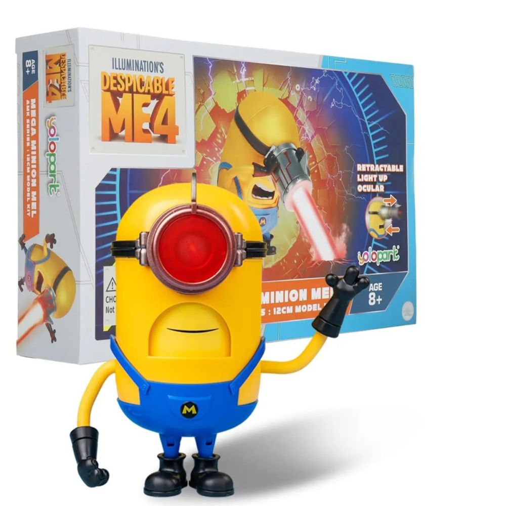 Фигурка Despicable Me 4, AMK Series, Mega Minion, Mel, 12 см