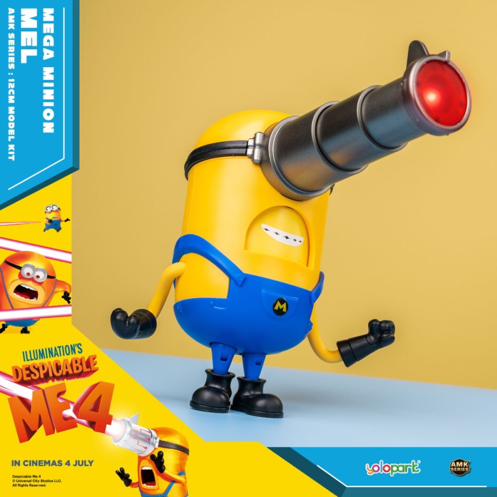 Фигурка Despicable Me 4, AMK Series, Mega Minion, Mel, 12 см