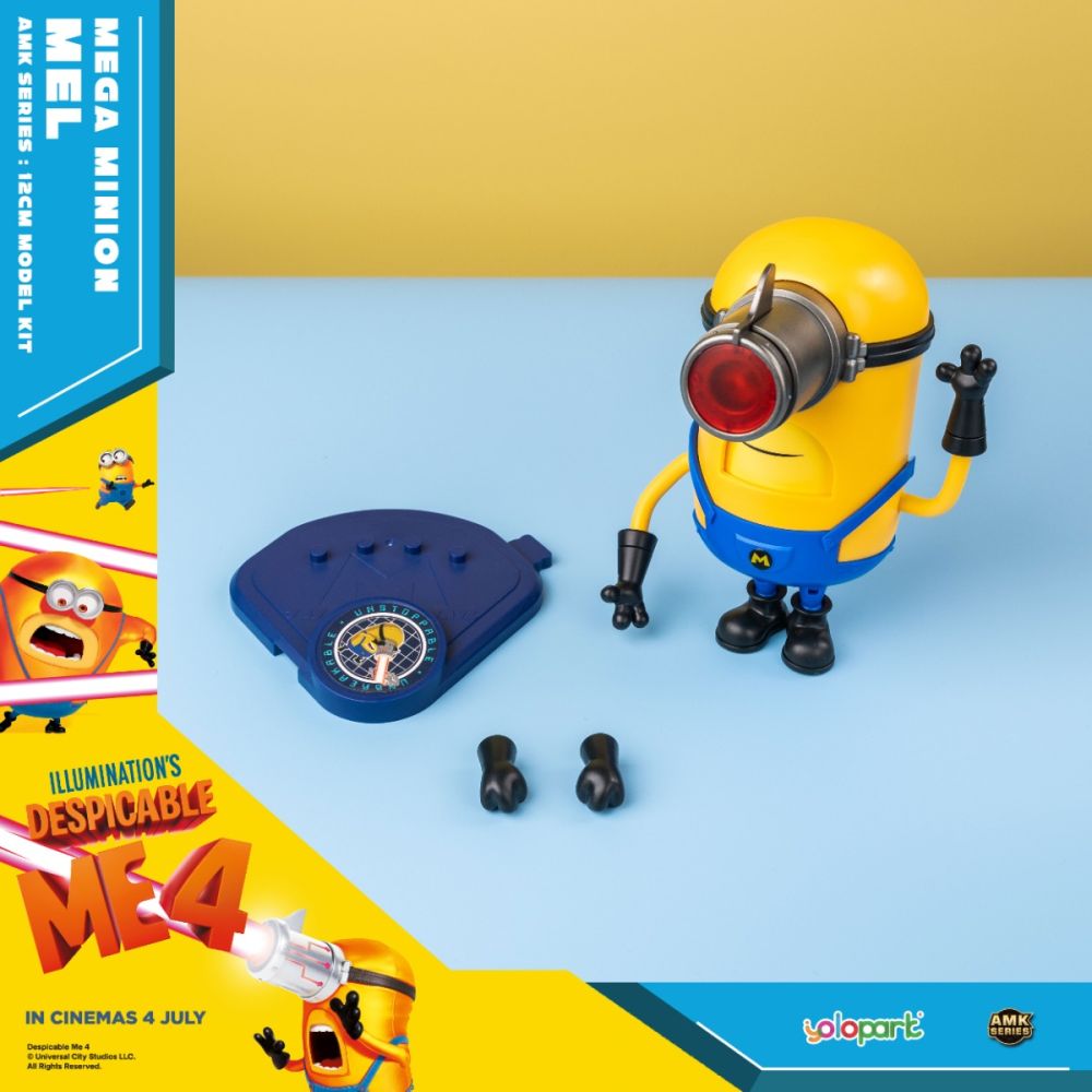 Фигурка Despicable Me 4, AMK Series, Mega Minion, Mel, 12 см