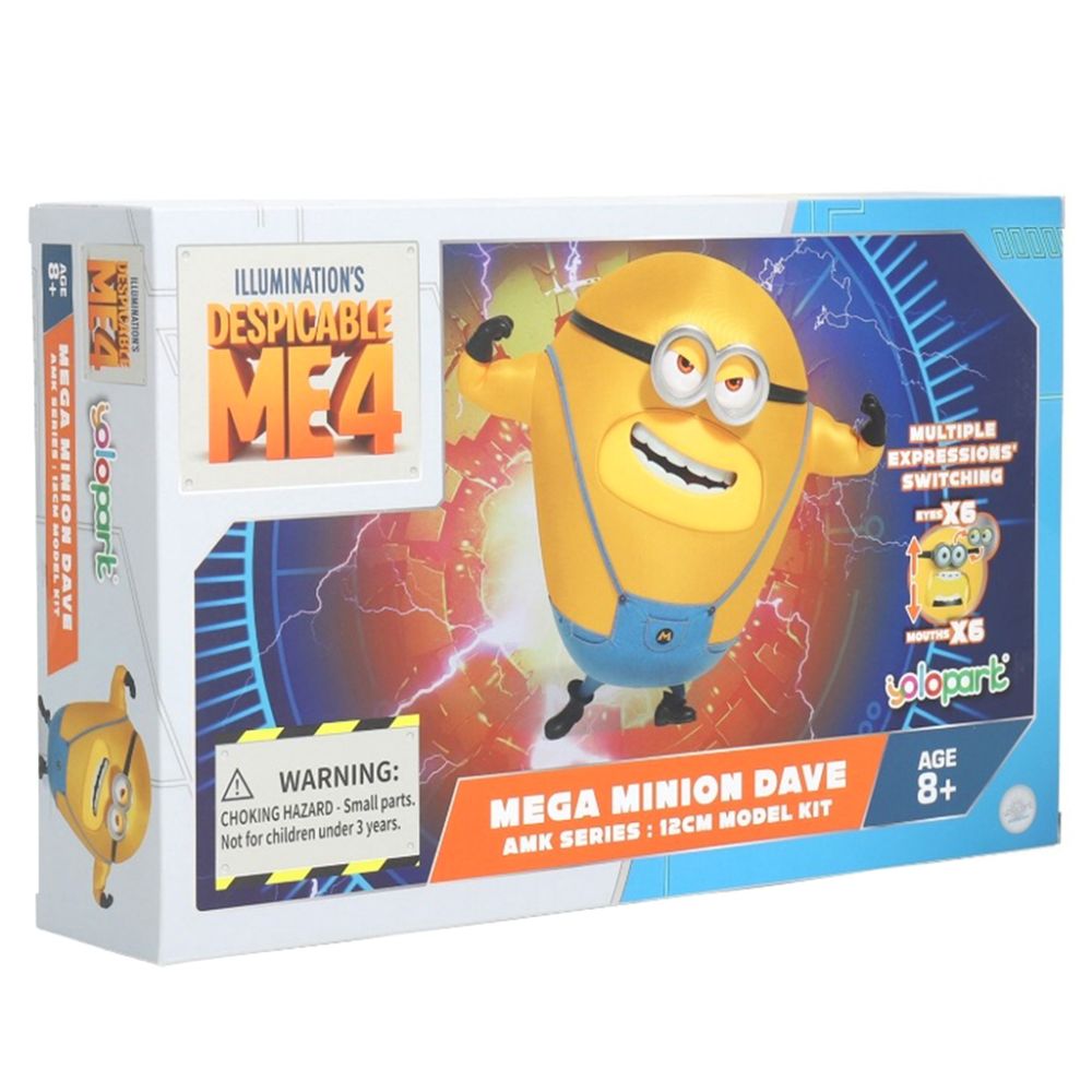 Фигурка Despicable Me 4, AMK Series, Mega Minion, Dave, 12 см