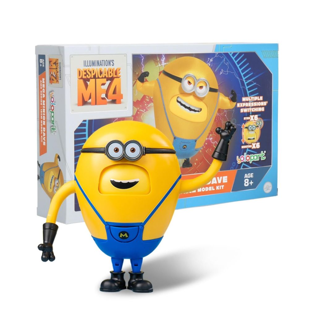 Фигурка Despicable Me 4, AMK Series, Mega Minion, Dave, 12 см