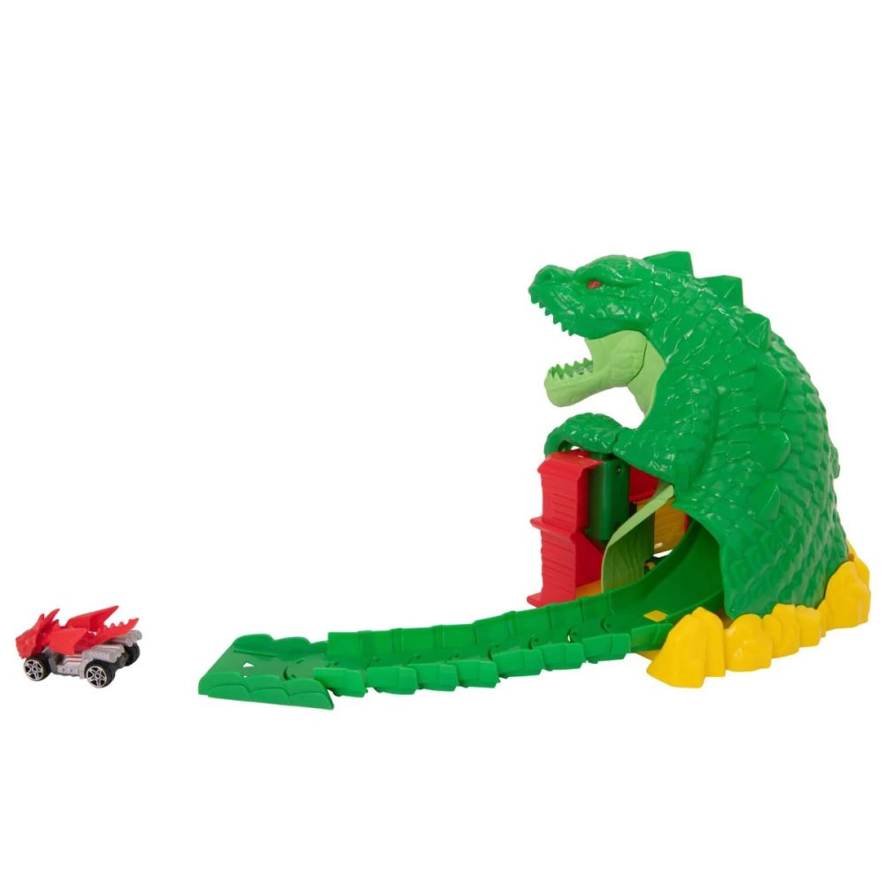 Комплект за игра с количка, Teamsterz Beast Machines Reptile Rampage