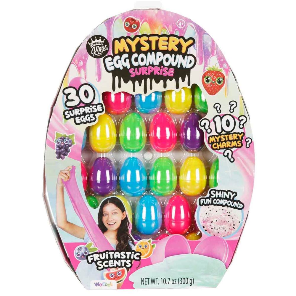 Комплект слайм Compound Kings, Mix And Mash, Mystery Egg Surprise