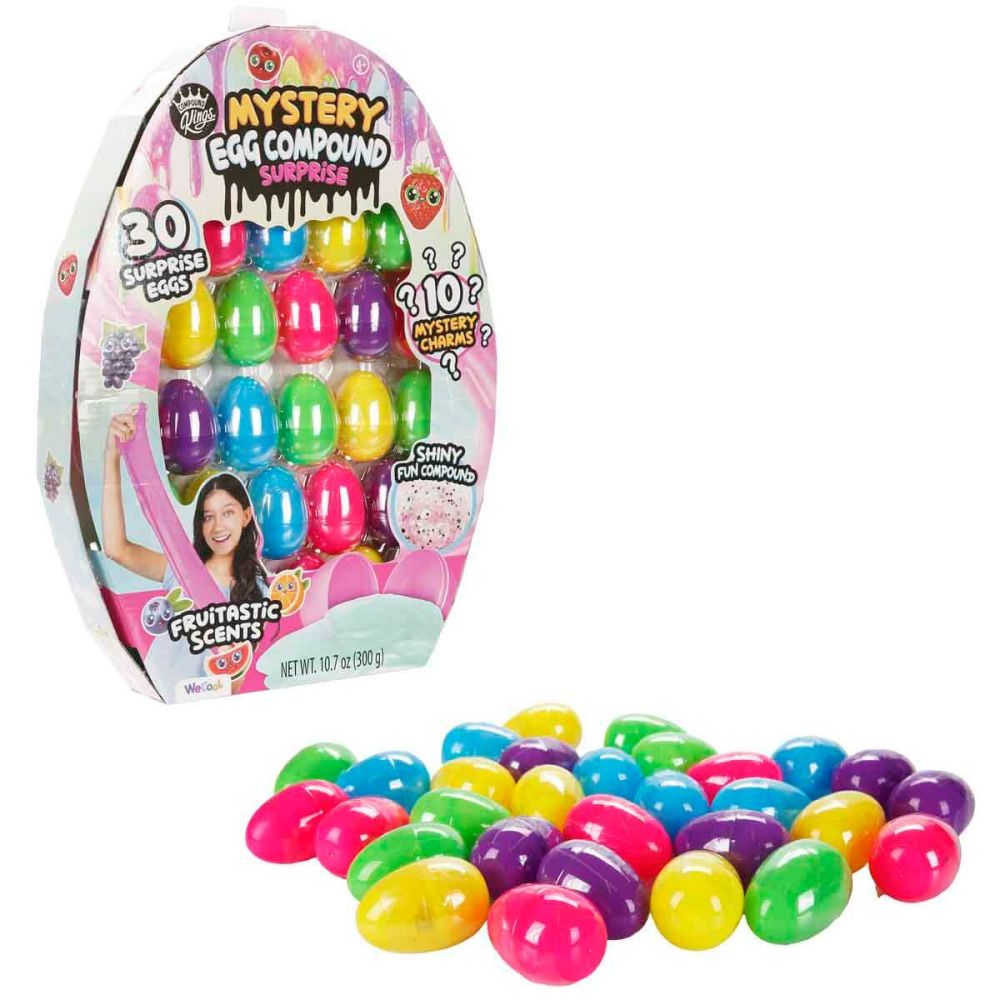 Комплект слайм Compound Kings, Mix And Mash, Mystery Egg Surprise