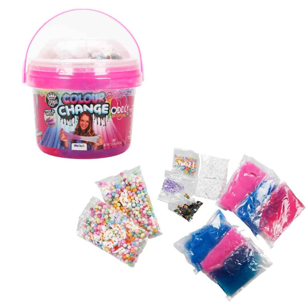 Комплект слайм Compound Kings, Color Change, Bubblegum and Bluebery
