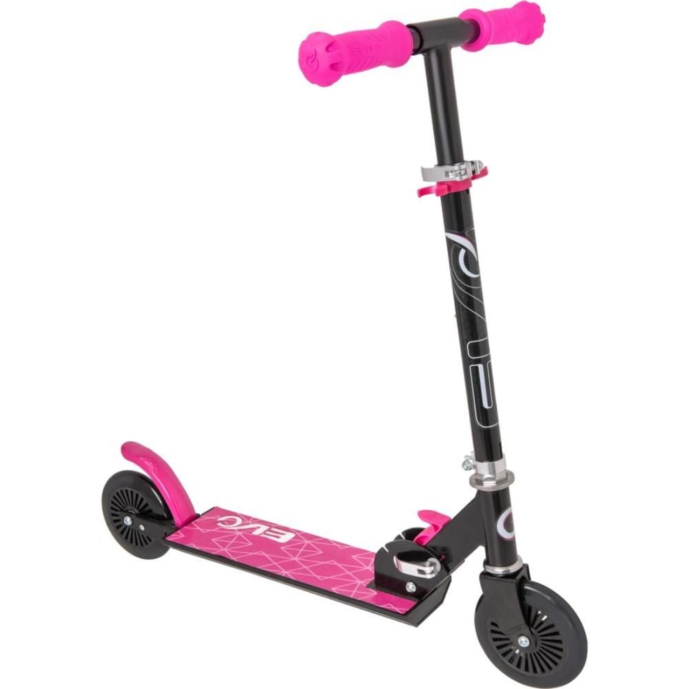Тротинетка с 2 колела, сгъваема, Evo, Inline Scooter, Розова
