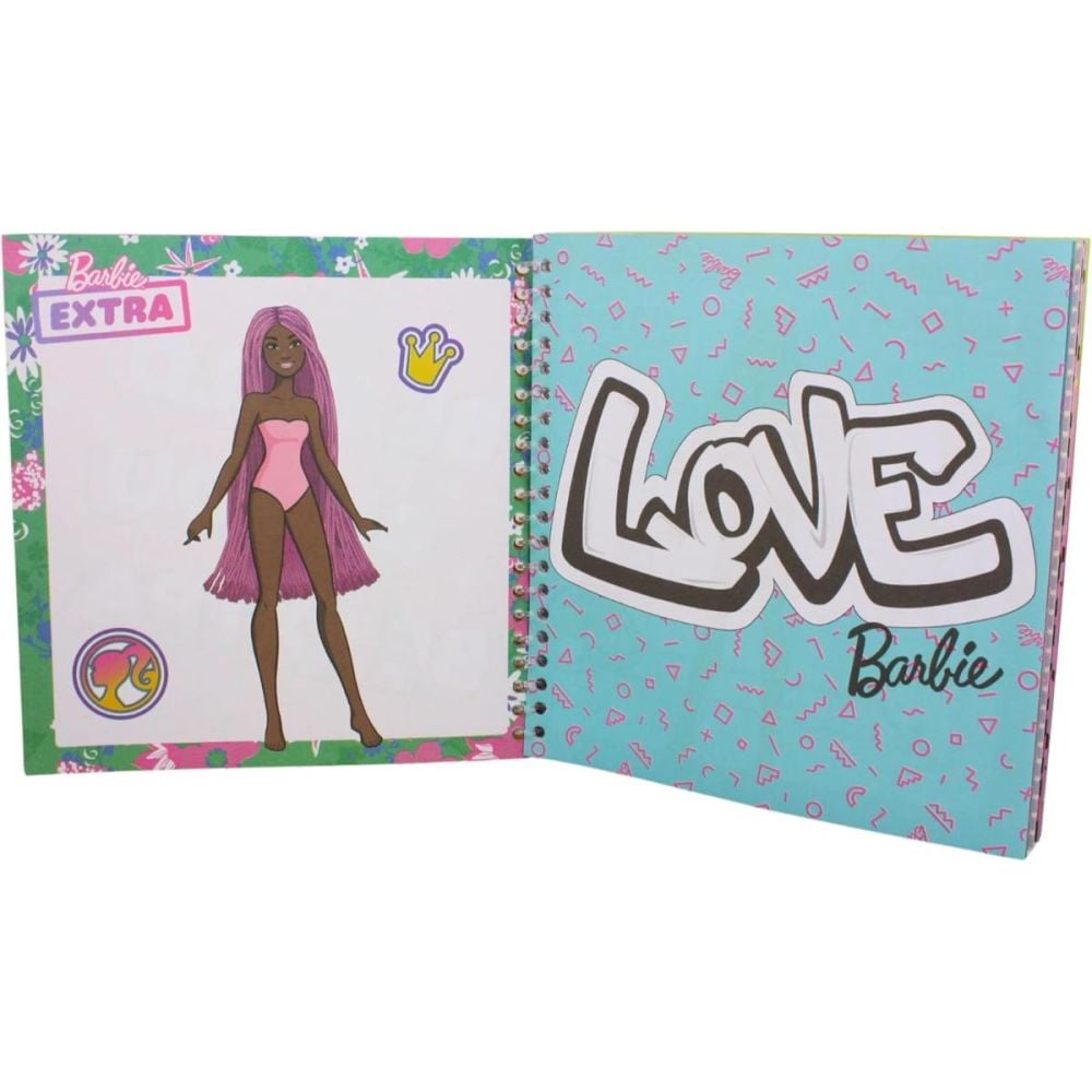 Книжка с акитвности и стикери, Barbie Extra, Outfit Goals, Fashion Stylist Sticker