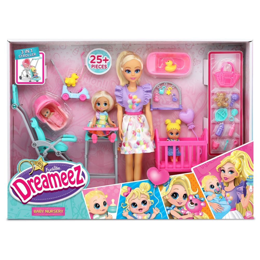 Кукла Dreameez, Baby Nursery, 25 части