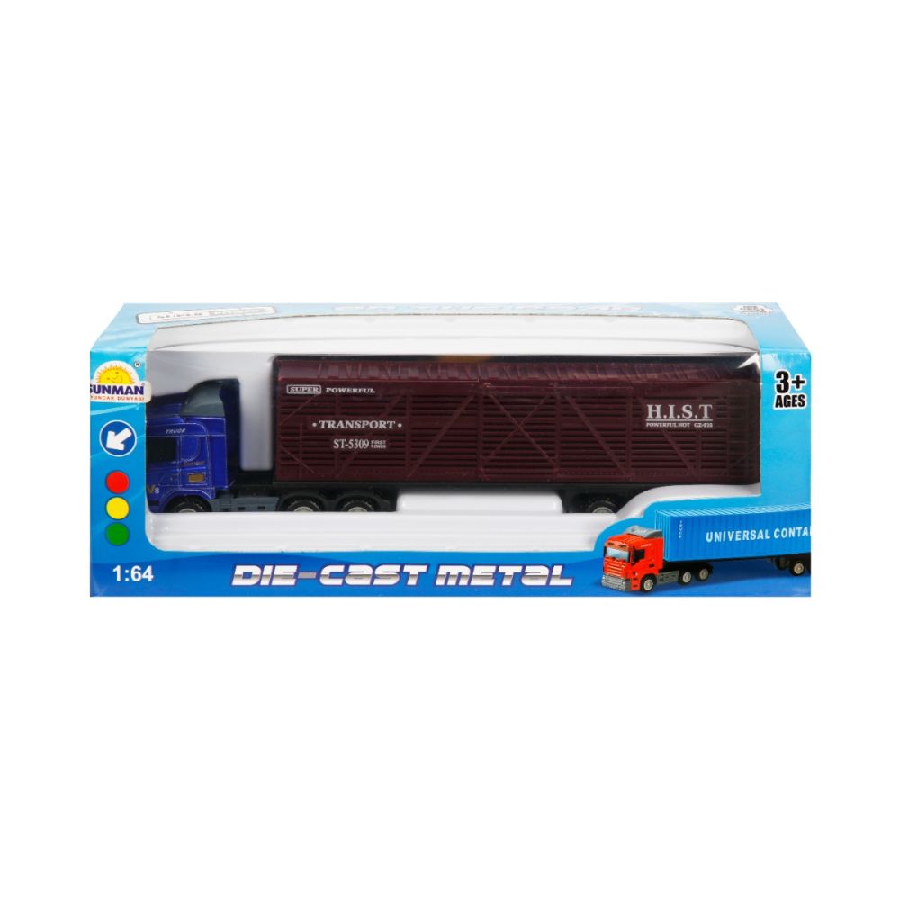Транспортер Die-Cast Truck Metal Sunman, 1:64, 22 см