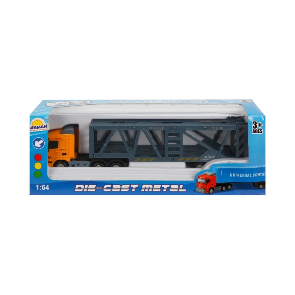 Транспортер Die-Cast Truck Metal Sunman, 1:64, 22 см