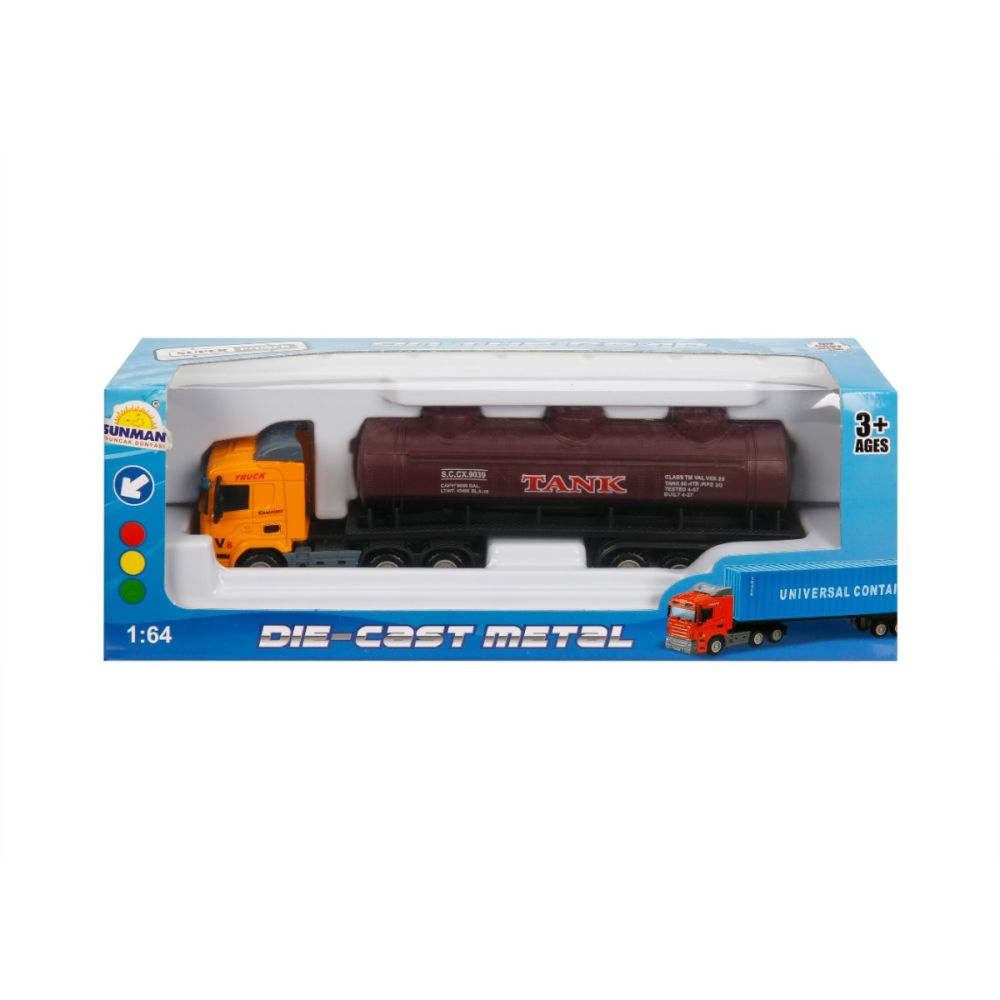 Транспортер Die-Cast Truck Metal Sunman, 1:64, 22 см