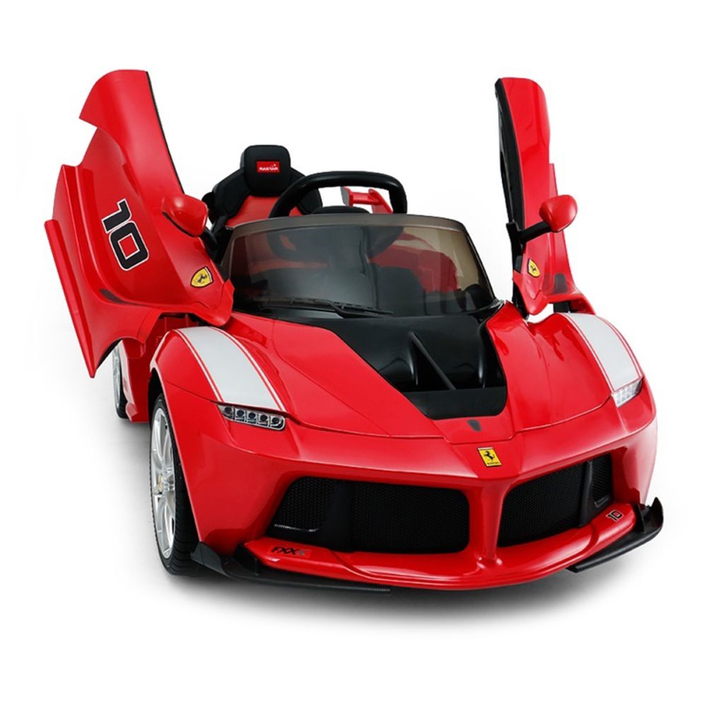 Електрическа кола Rastar, Ferrari Scuderia, 12 V, Червена
