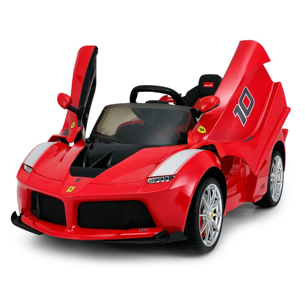 Електрическа кола Rastar, Ferrari Scuderia, 12 V, Червена