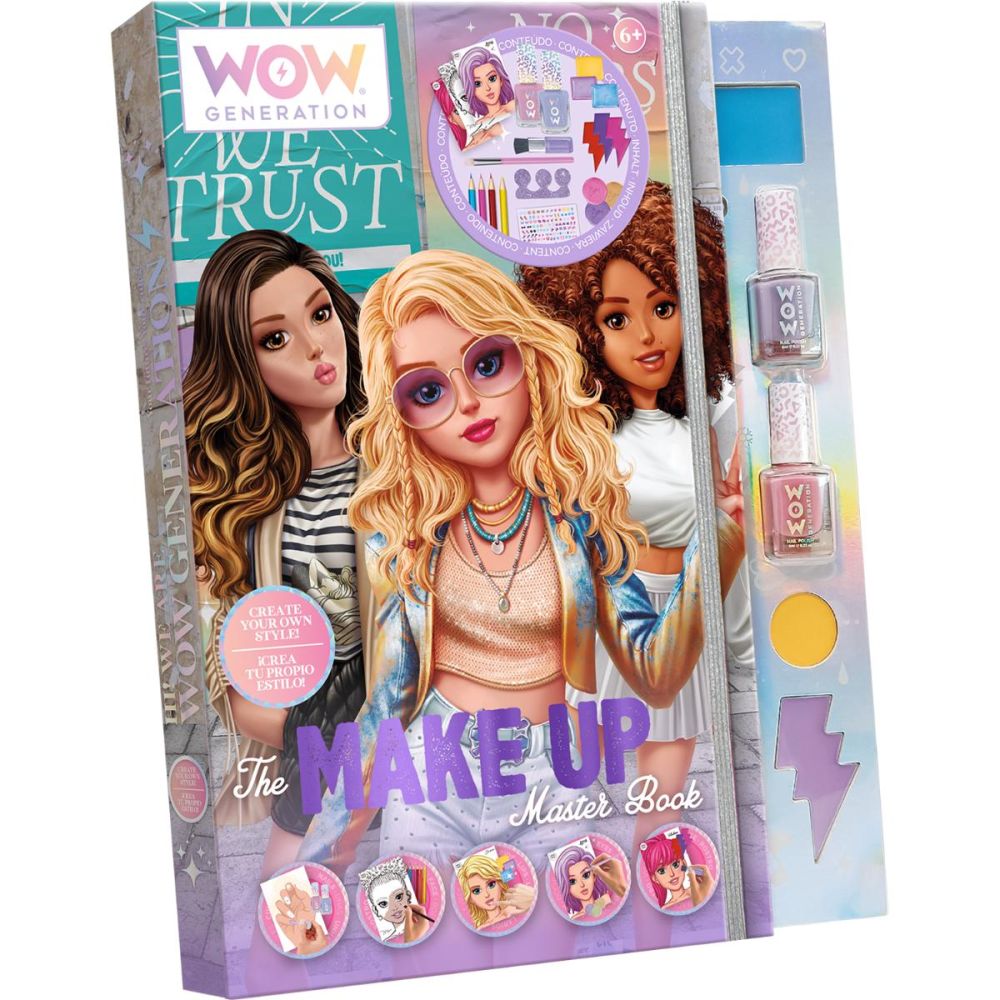 Комплект за грим и нокти, Wow Generation, Master Book