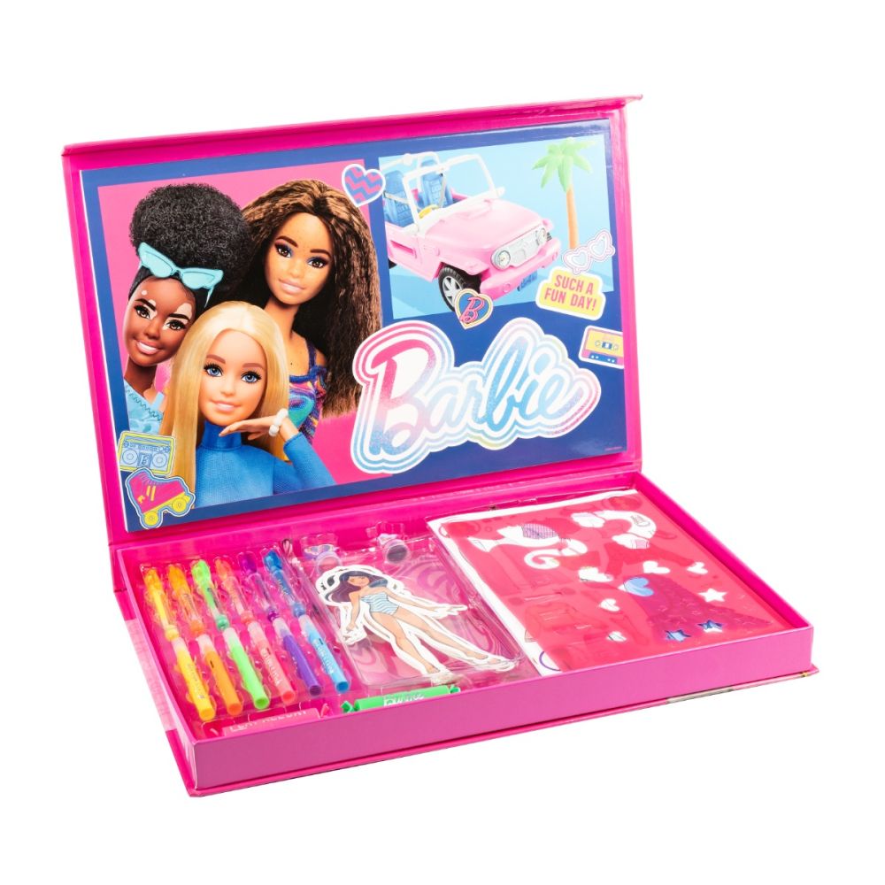 Комплект за оцветяване, Barbie Deluxe Fashion Designer