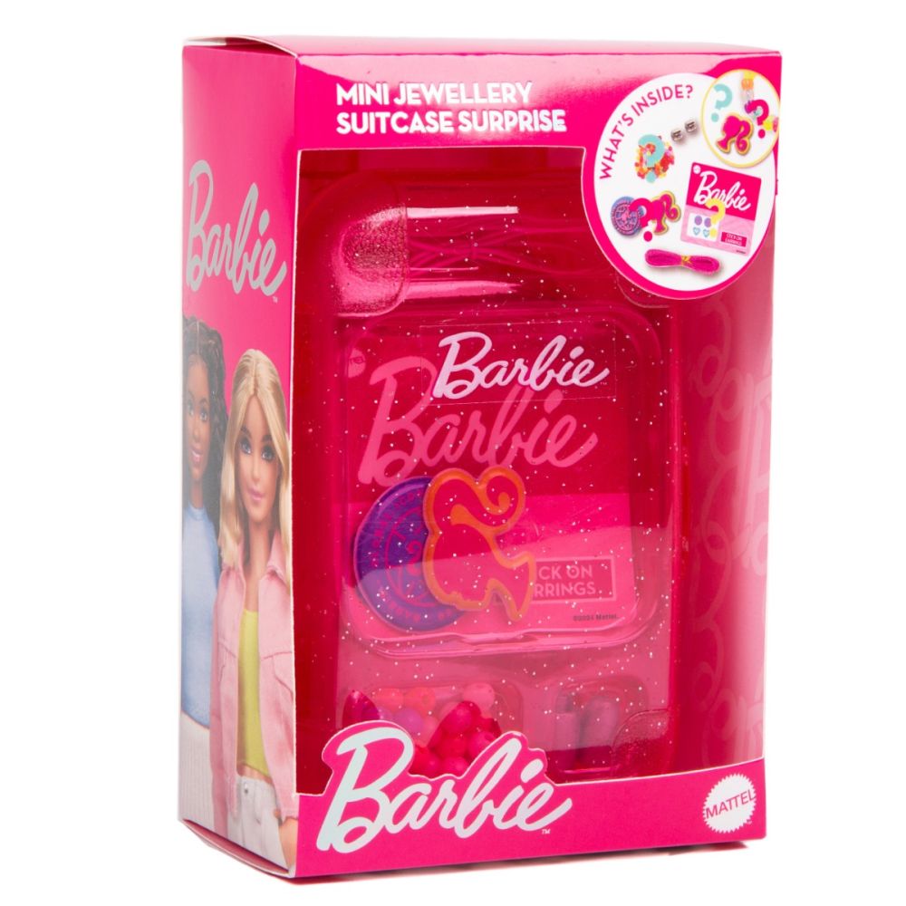 Мини куфар с аксесоари изненада, Barbie Extra
