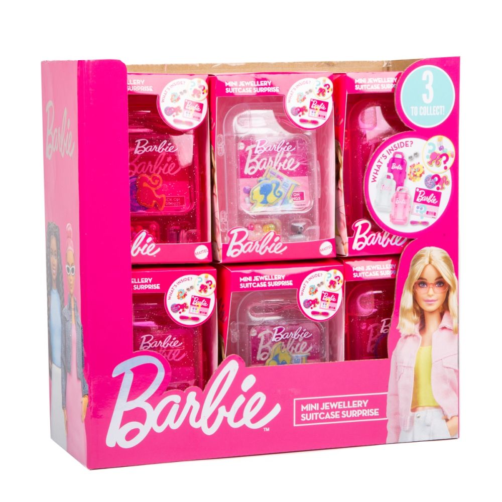 Мини куфар с аксесоари изненада, Barbie Extra