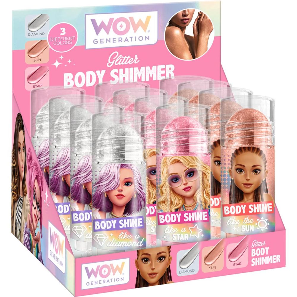 Хайлайтър стик, Wow Generation, Glitter Body Shimmer
