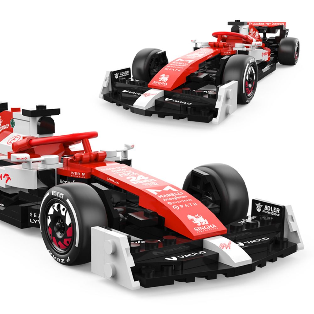 Комплект за сглобяване на количка, Rastar, Alfa Romeo, F1 C42, 1:24, 340 части