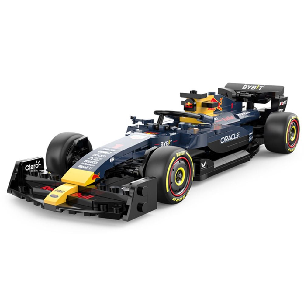 Комплект за сглобяване на количка, Rastar, Oracle Red Bull RB19, 1:24, 333 части