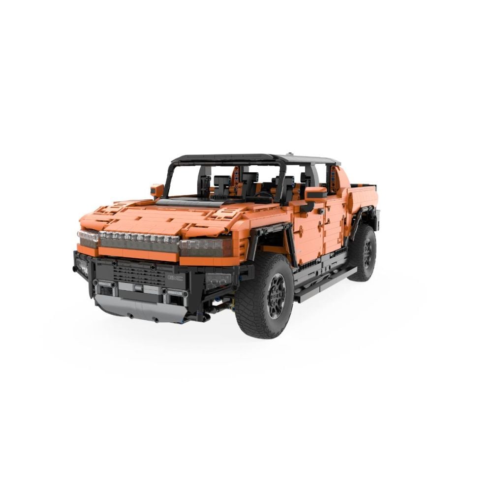 Комплект за сглобяване на количка с дистанционно, Rastar, Hummer Ev, 1:10, 3851 части