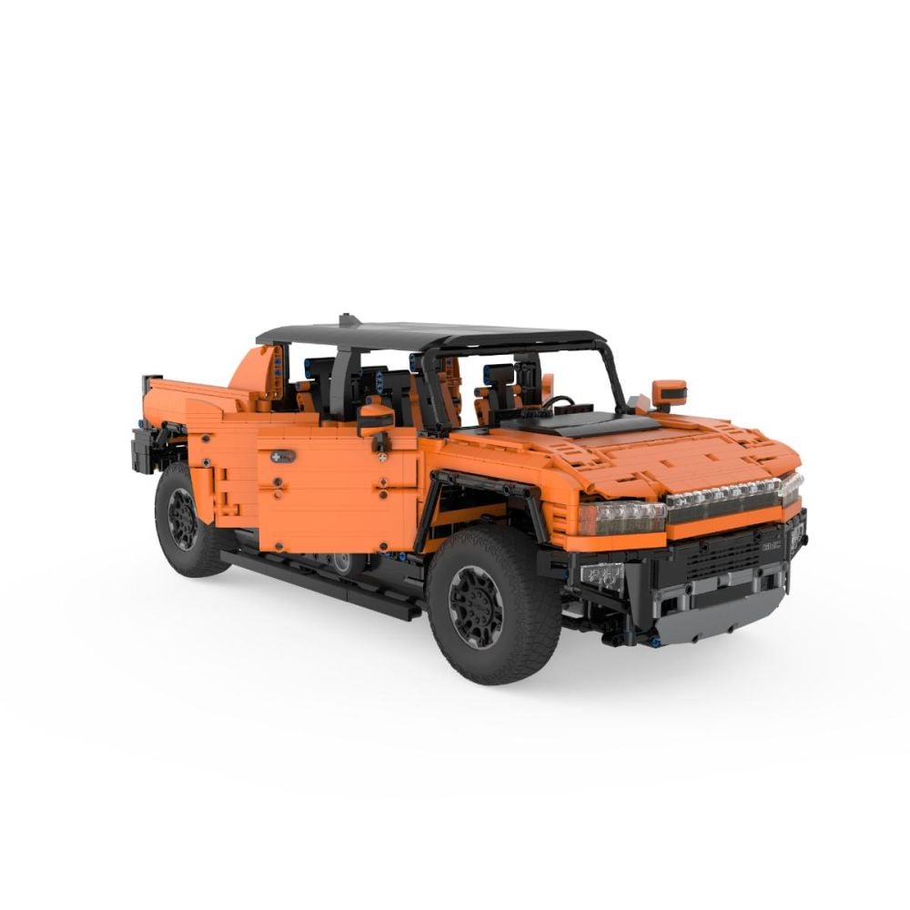 Комплект за сглобяване на количка с дистанционно, Rastar, Hummer Ev, 1:10, 3851 части