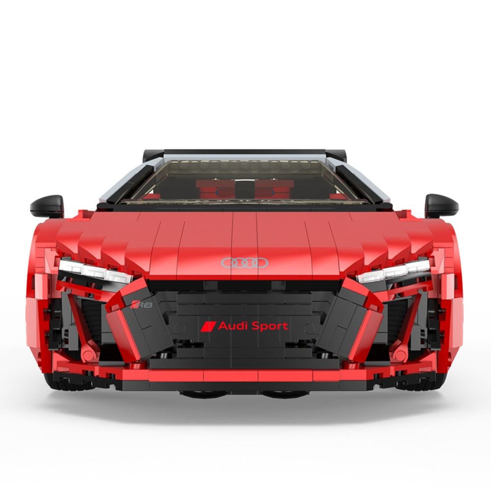 Комплект за сглобяване на количка, Rastar, Audi R8 Spyder, 1:14, 1024 части