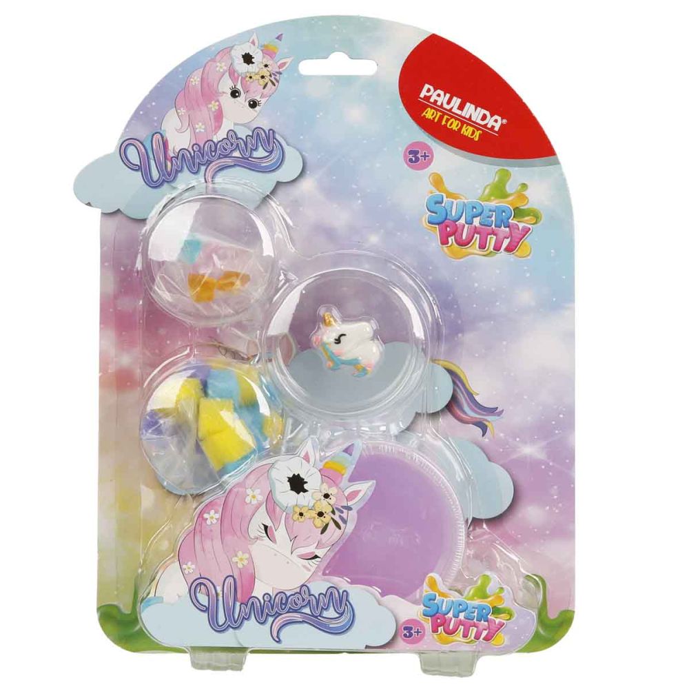 Слайм Paulinda, Super Putty, Unicorn, 80 мл