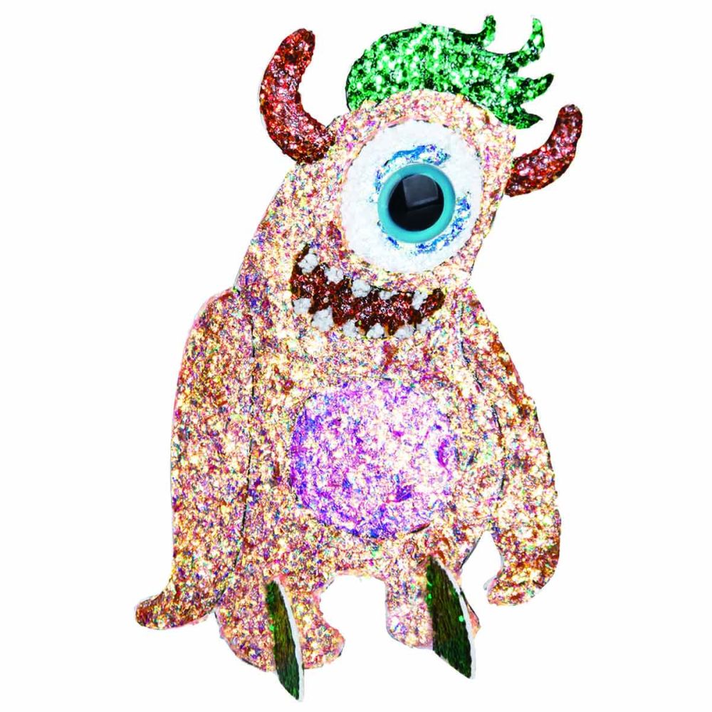 Творчески комплект с брокат Paulinda, Magic Glitter 2 in 1, 3D Fun