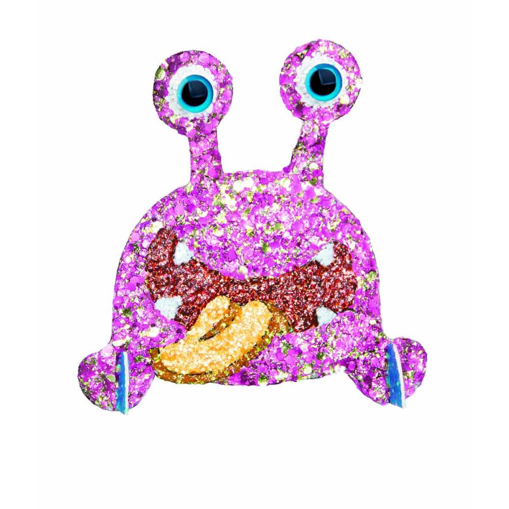 Творчески комплект с брокат Paulinda, Magic Glitter 2 in 1, 3D Fun