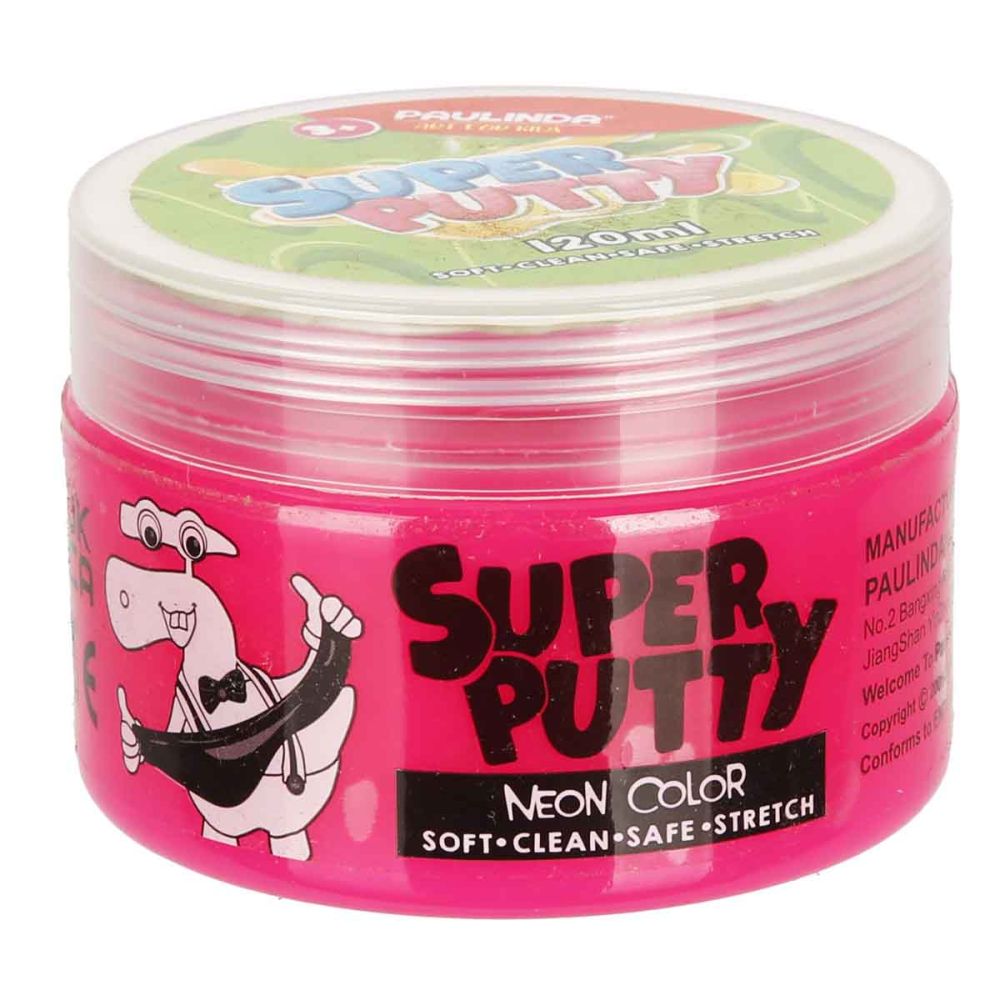 Слайм Paulinda, Super Putty, Neon, 120 мл
