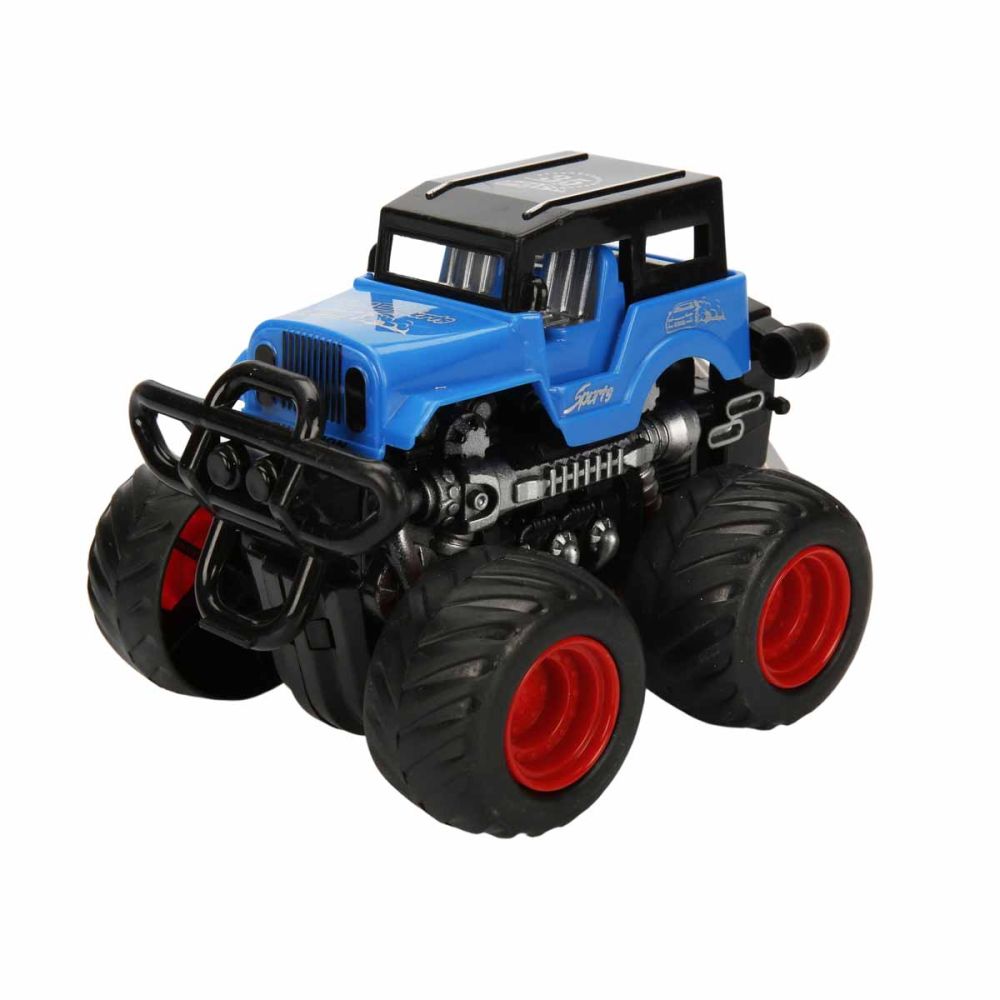 Офроуд количка, Maxx Wheels, Синя, 13 см
