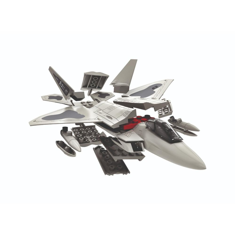 Строителен комплект, Airfix Quickbuild, F22 Raptor, 24 части