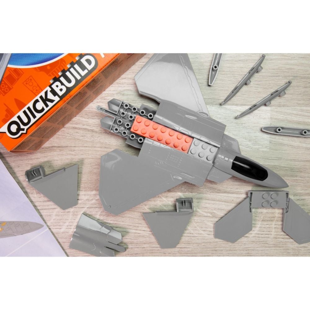 Строителен комплект, Airfix Quickbuild, F22 Raptor, 24 части