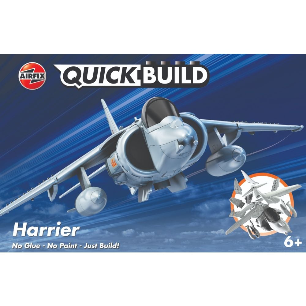 Строителен комплект, Airfix Quickbuild, Harrier, 27 части